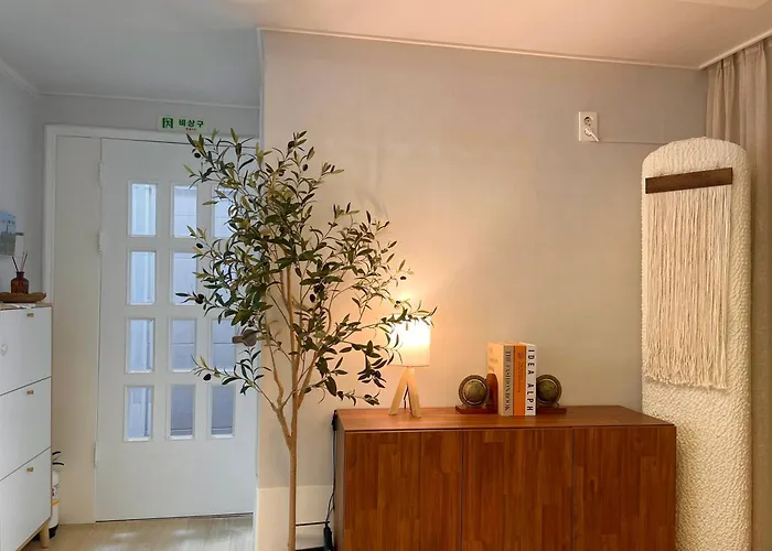 Appartement Arisu Sauna House 전철역2초#3br#공항픽업#사우나#롯데월드#잠실#장박할인#kspo#올림픽공원#명동#아산병원