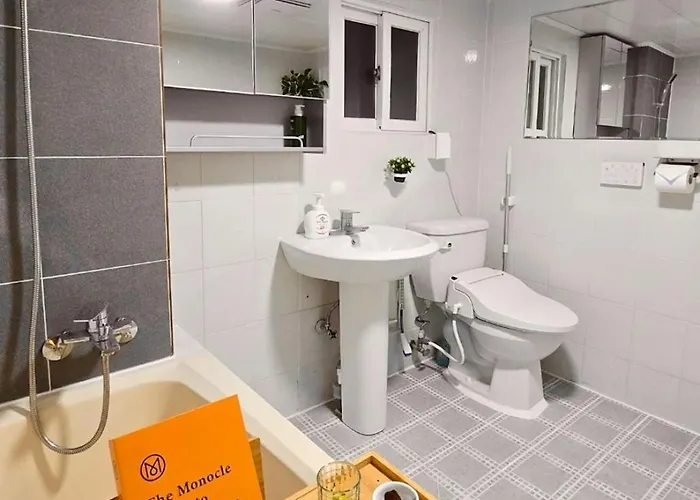 Arisu Sauna House 전철역2초#3br#공항픽업#사우나#롯데월드#잠실#장박할인#kspo#올림픽공원#명동#아산병원 Appartement